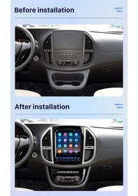Resim Mercedes Vito W447 2014-2021 Uyumlu Multi Medya Navi Gasyon Usb Kamera Carplayer 4 Ram 