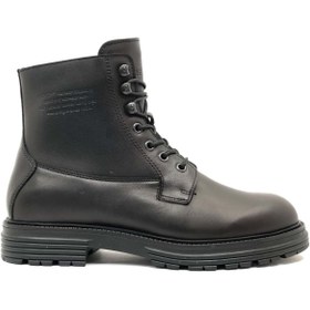 Resim Kids Club Shoes Greyder 17791 MR Military Klasik Erkek Bot SİYAH 