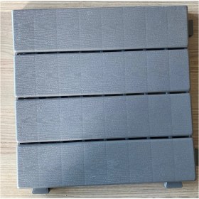 Resim İmza Zemin Plastik Deck – Ahşap Görünümlü Zemin Kaplama Karosu (30×30 Cm) (11 Adet) 