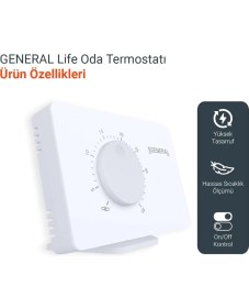 Resim General Life Therma HT110S Rf Kablosuz Oda Termostatı 