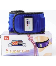 Resim Super Slim 5 Motorlu Titreşimli Masaj Kemeri Göbek Eritme Aleti 