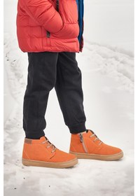 Resim Kiko Kids Homer Fermuarlı Erkek Çocuk Günlük Bot Ayakkabı Turuncu 