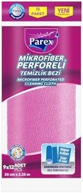 Resim Parex Mikrofiber Perforeli 9’Lu Rulo Bez Onikili Paket 