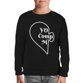 Resim You Complete - Comp Siyah Çocuk Sweatshirt 