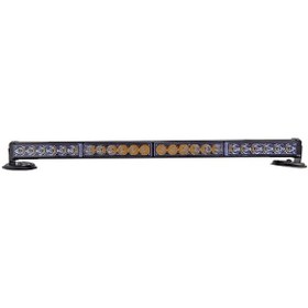 Resim 4'lü Tepe Çakar Lamba Mıknatıslı Vantuzlu 21 Fonksiyonlu 24 Ledli Sarı 60cm Usb-fiş Şarjlı Kumandalı Adet / Lapa118 
