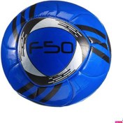 Resim Avessa F-50 Makina Dikişli Soft-touch Futbol Topu 348 Gr Mavi 