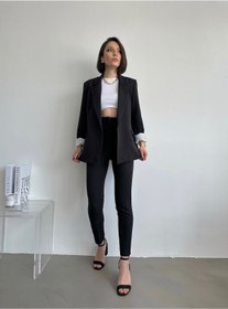 Resim Aec Prive Beyaz Kadın Blazer Ceket Takım - BEYAZ / S / Kadın / Kız 