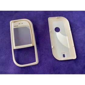 Resim Hasyılmaz Nokia 7610 Ön Arka Kapak Beyaz(Tuşsuz) - 7610 Kapak 
