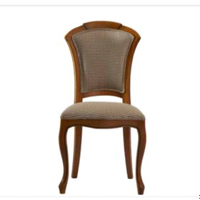 Resim Bengimobilya Sandalye Zus025 Oval Sırtlık Model Kayın Çizgili Ayak Kareli Dese 