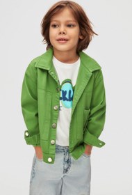 Resim NK Kids Erkek Çocuk Ceket Yeşil - 7 Yaş 