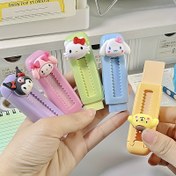 Resim 5 Adet Karakter Silgi Seti, Sevimli Kedi, Kurumi ve Diğer Karakterler İçin - Dayanıklı ABS, Leke ve Kırma Dirençli - Melodi, Keroppi, for Gudetama İçin Dahil 