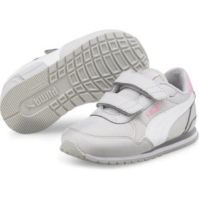 Resim Puma St Runner V3 Mesh V Inf Çocuk Gri Günlük Spor Ayakkabı - 385512-03 
