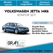 Resim Volkswagen Jetta Mk6 Konfor Seti - Ses Giderici Kumaş Kapla... 