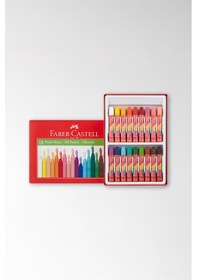 Resim Faber-Castell Pastel Boya, 18 Renk, Yumuşak ve Canlı Renkler, Rahat Kullanım, Sanatsal ve Eğitsel Aktiviteler İçin 