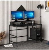 Resim Minarmobilya Minar Greta Çalışma Masası Modül2 - Mat Siyah 