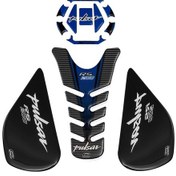 Resim Gp Kompozit Bajaj Rs 200 2015-2020 Uyumlu Tank Pad Seti Mavi (538243011) 