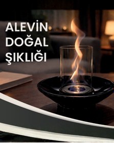 Resim Westonya Westart06 Embera Masaüstü Bioethanol Şömine 