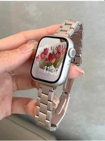 Resim Metal Üçlü Akıllı Saat Kayışı - Huawei Fıt/fıt New/elegant - Yıldız Rengi Um35515-1 Yurt Dışından 