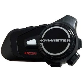 Resim Knmaster Kn2200 Bluetooth İntercom Siyah 