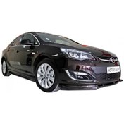 Resim Opel Astra J Sedan 2013 Sonrası Yan Marşpiyel Seti Plastik 