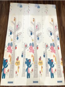 Resim elfobaby Little Friends - Katlanabilir - Çift Yönlü - Oyun Halısı ve Matı 150X180X1 (Taşıma Çantalı) 