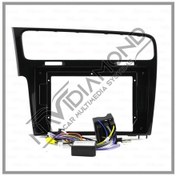 Resim Navidiamondvolkswagen Golf 7 Pıano Black Androıd Teyp Çerçeve 10 Inch - Soket - Canbus 