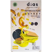 Resim DİAS SPECİAL Düşük Proteinli Muzlu Gofret 110g 