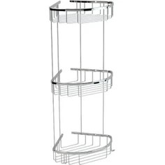 Resim Defne 3 Katlı Pirinç 20X20 cm Süngerlik-Şampuanlık Köşelik 
