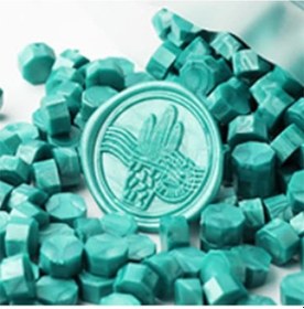 Resim Mühür Mumu 100 Davetiye Için 300 Boncuk Model: 44 Zümrüt Yeşili 