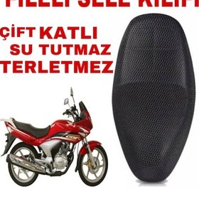 Resim Honda Cbf 150 Motosiklet Sele Koltuk Kılıfı 3D Çift Katlı File (439089744) 