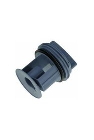 Resim servisevinde Bosch WGA141X0TR Uyumlu Çamaşır Makinesi Pompa Filtre Kapağı - Gri 