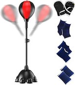 Resim Besreey Reflex Bag boks, ayakta duran hız torbası | Fitness - boks topu - tepki hedefi refleksi, fitness antrenmanı için bağımsız cihazlar 