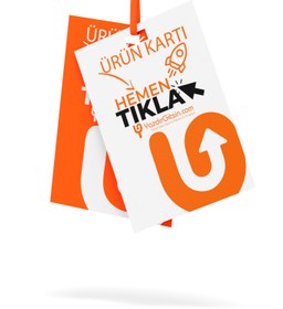 Resim Baskılı Ürün Tanıtım Kartları Özel Kesim - 1000 Adet / Dikdörtgen / 5x5 