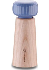 Resim Korkmaz Natura Seramik Mavi Baharat Değirmeni 15 Cm A5639 Şeffaf 