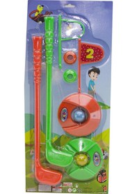 Resim Oyuncak Golf Seti 2 Kişilik 10 Parça 