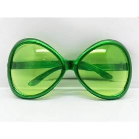 Resim Yeşil Renk Yeşilçam Nostalji 80li Yıllar 90lı Yıllar Parti Gözlüğü 7x16 Cm 