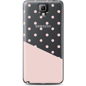 Resim Samsung Galaxy Note 3 Neo Puantiye Tasarımlı Telefon Kılıfı 