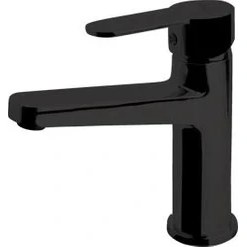 Resim Newarc Domino Yüksek Lavabo Bataryası Siyah 971525B 