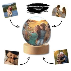 Resim Meanyou Anı Kapsülü Küre Şeklinde Video Oynatıcı 