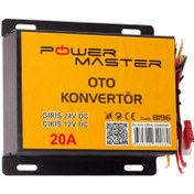 Resim Powermaster 24-12 Volt 20 Amper Oto Konvertör PM-8196 