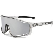 Resim Willowhaven 1 Adet Büyük Çerçeveli Renkli Güneş Gözlüğü C2 Gri Bisiklet Ve Moda Aksesuarı 12+ 