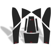 Resim GP Kompozit Yamaha RayZR 2022-2024 Uyumlu Tank Pad Karbon 