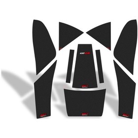 Resim GP Kompozit Yamaha RayZR 2022-2024 Uyumlu Tank Pad Karbon 