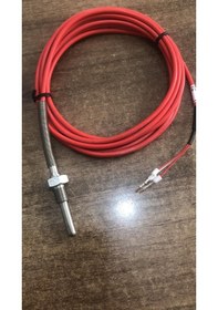 Resim Tekon Tr43d-b1h06-3.5-ü-r1/8 3ss ,m6-3.5cm Kablo-3mt Pt100 Bayonet Isı Sensör 