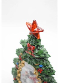 Resim Kar Küresi Plastik Çam Ağacı 0064 