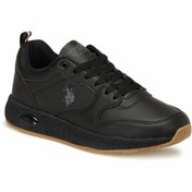 Resim U.S.POLO ASSN ANGEL 3PR SİYAH COMFORT CASUAL GÜNLÜK SPOR AYAKKABI 