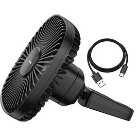 Resim Baseus Natural Wind Mıknatıslı Araç Arka Koltuk Vantilatör Fan Soğutucu- 5775 