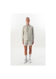 Resim Maraton Comfort Kadın Kapüşonlu Ekru Eşofman Üstü Ekru 