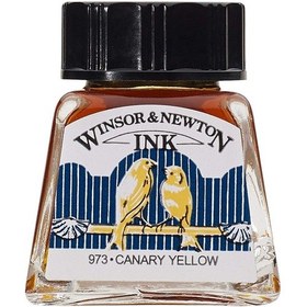 Resim Winsor&Newton Çizim Mürekkebi 14 Ml. Canary Yellow 123 1005123 