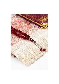 Resim 50 Adet - Isim Baskılı Ciltli Yasin Kitabı - Seccade - Kristal Te N11.4106 